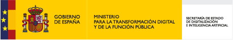 Icono Ministerio para la Transformación Digital y de la Función Pública